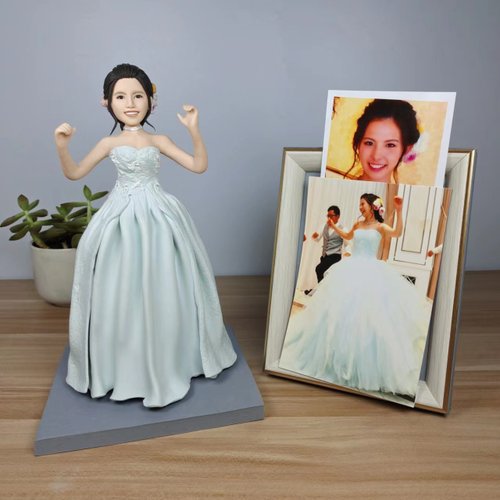 uDesign優湛 客製化人物公仔 人偶 3D人像畫 似顏繪 定製 結婚 生日 紀念 禮物