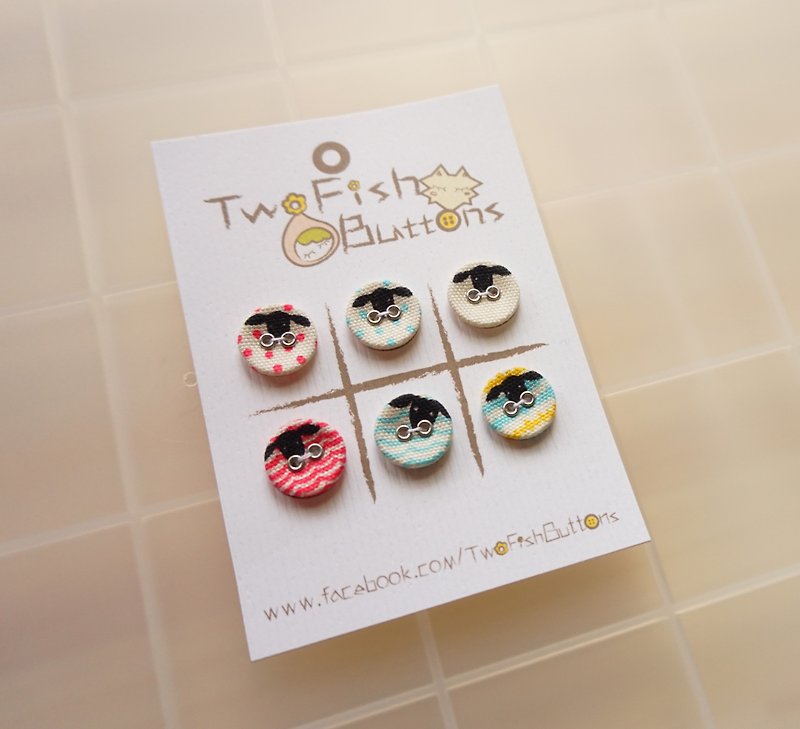 Lamb buttons - Other - Other Materials Multicolor