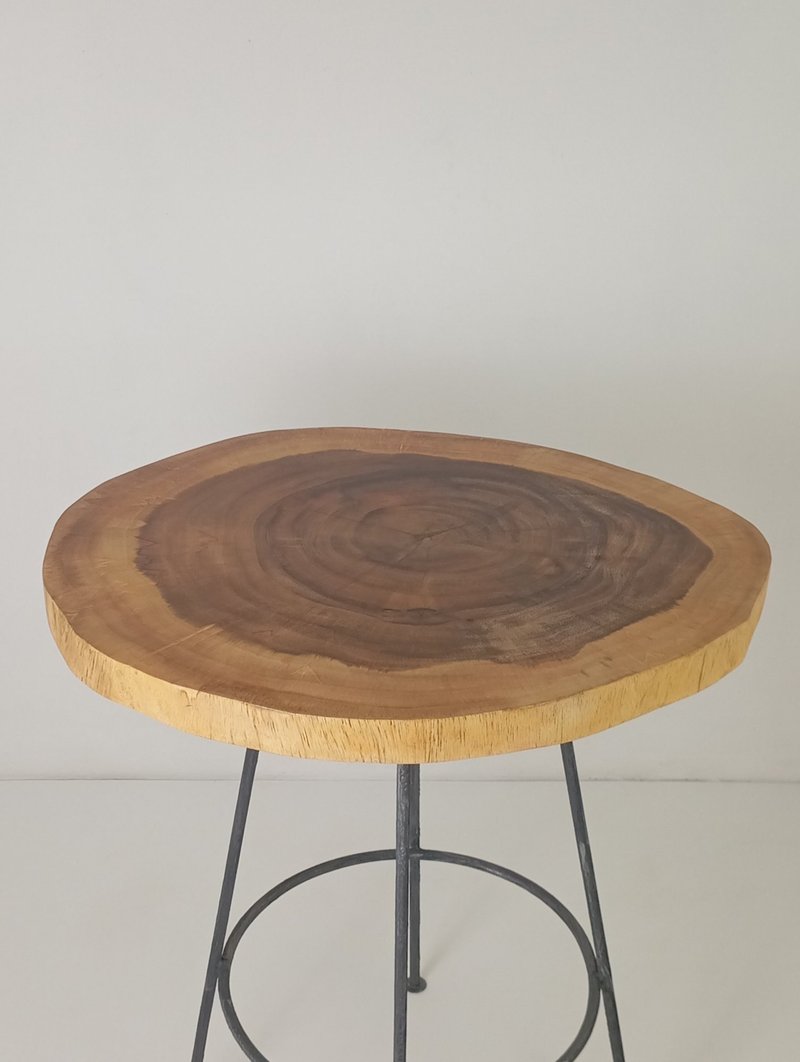 Wooden table top round shape - 餐桌/書桌 - 木頭 咖啡色