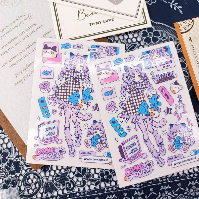 BT040_鯛魚寶寶baby snapper/轉印貼紙Transfer Stick - 貼紙 - 塑膠 多色