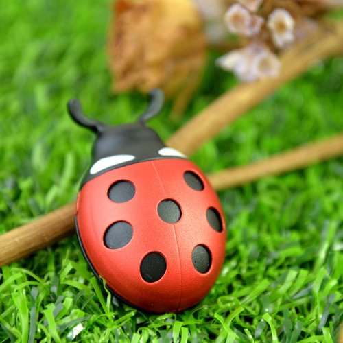 緑色石　7号　k18 大網てんとう虫　品番503