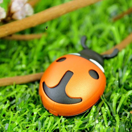 緑色石　7号　k18 大網てんとう虫　品番503