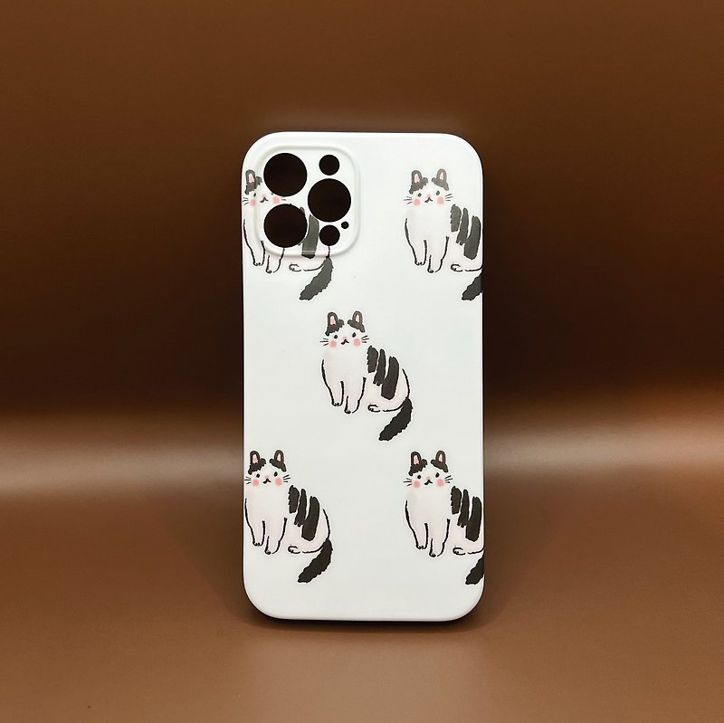Do you want a fat cat matte phone case? - Phone Cases - Plastic White