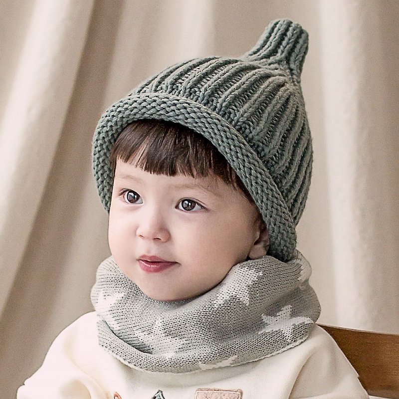 Happy Prince 韓國製 New Twinkle保暖雙面嬰兒童圍脖圍巾圍兜 - 口水肩/圍兜 - 棉．麻 多色