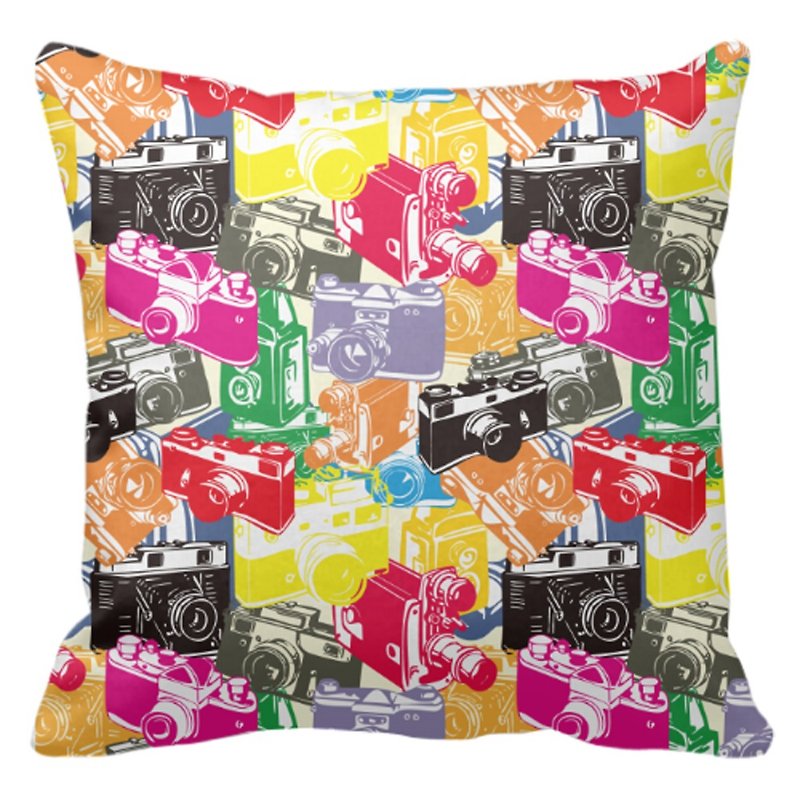 Plush Pillow - Pillows & Cushions - Cotton & Hemp Multicolor