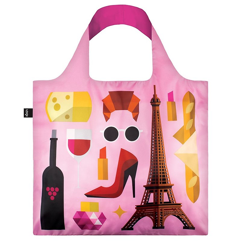 LOQI-新巴黎 HEYPA - 側背包/斜背包 - 塑膠 粉紅色