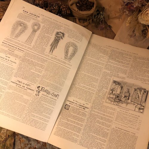 フランスの100年の歴史を持つファッション誌La Mode Illustréeの