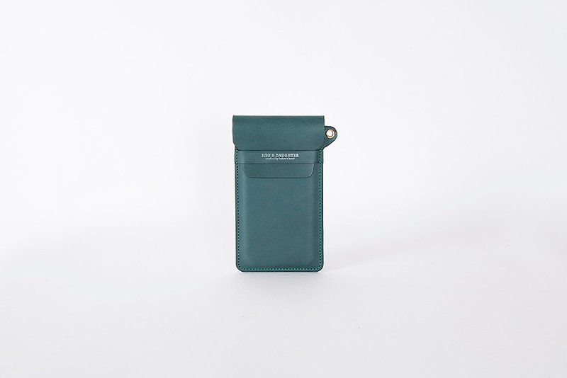 Slip-on mobile phone case | Customized leather | Customized typing | Leather case | Leather | Gifts - เคส/ซองมือถือ - หนังแท้ 