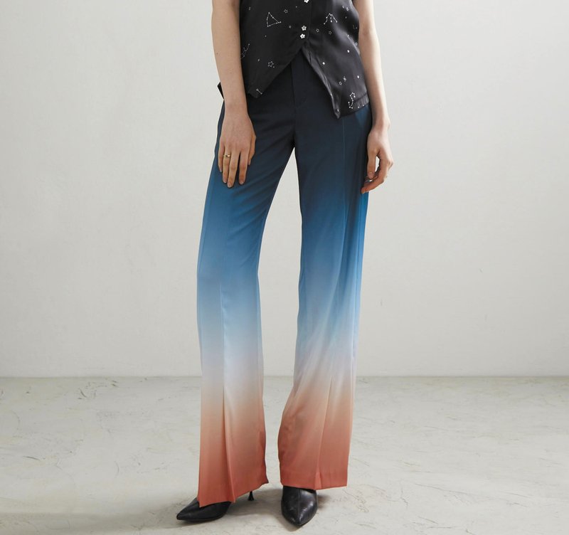 PANTS PF23 Ombre Print High Waist - กางเกงขายาว - วัสดุอื่นๆ หลากหลายสี