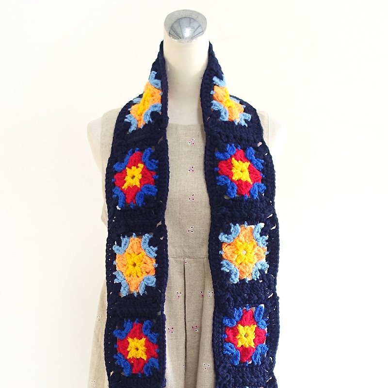 │Slowly│ retro style - hand-knit scarves │ vintage. Vintage. - Other - Cotton & Hemp Multicolor