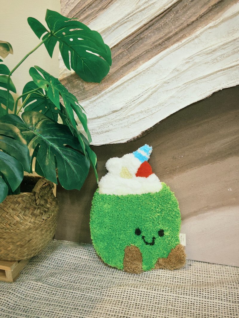 台南可水洗手作簇絨小尺寸地毯課程 - 編織/羊毛氈/縫紉 - 棉．麻 