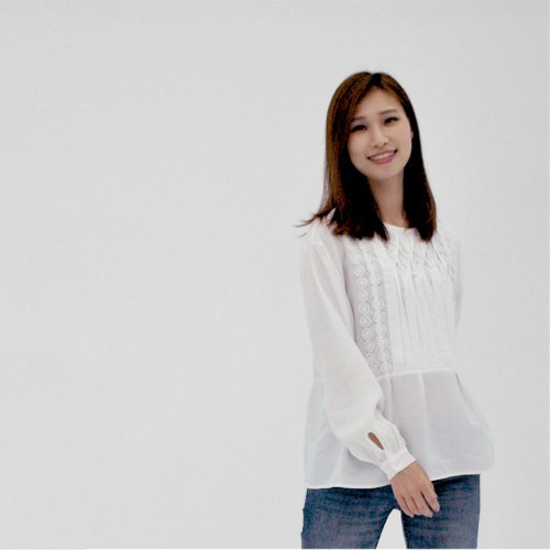 Carissa's Workshop 白色波西米亞風罩衫