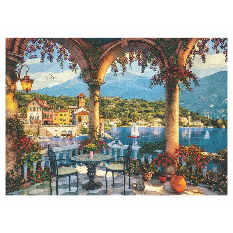 地中海風情_拼圖_3000片 - 拼圖 - 紙 