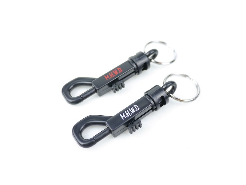 Quick access to fit buckle key ring Matchwood P-Hook key ring two-in-one purchase - Keychains - Other Materials Red