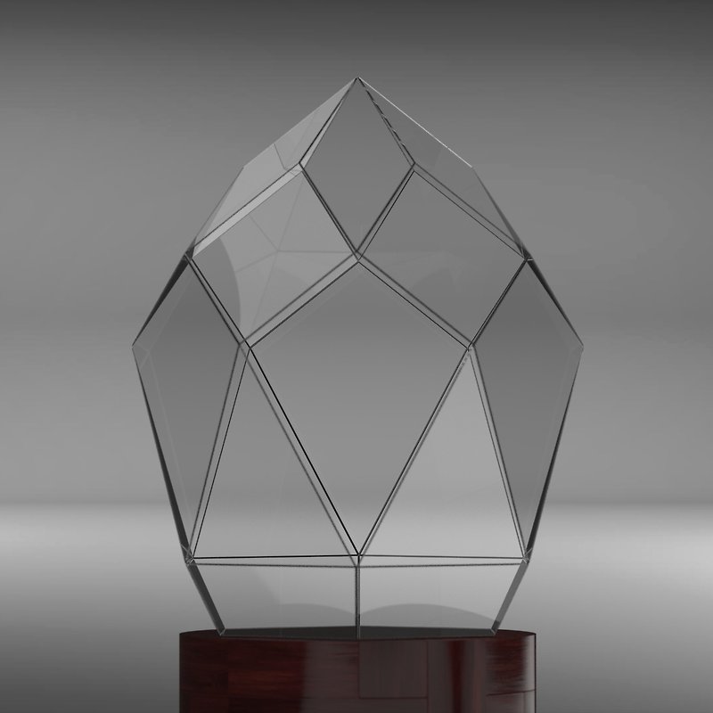 Digital drawing for printing! Stained glass terrarium. Project 141 - เทมเพลต - วัสดุอื่นๆ 
