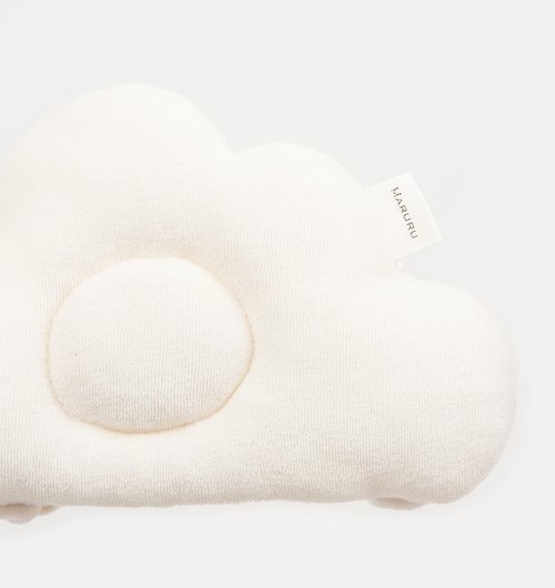 MARURU 日本手作 • 六層紗 日本製有機棉寶寶哺乳輔助枕 雲朵