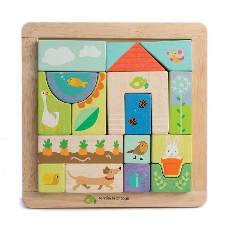 Garden Patch Puzzle - Kids' Toys - Wood 