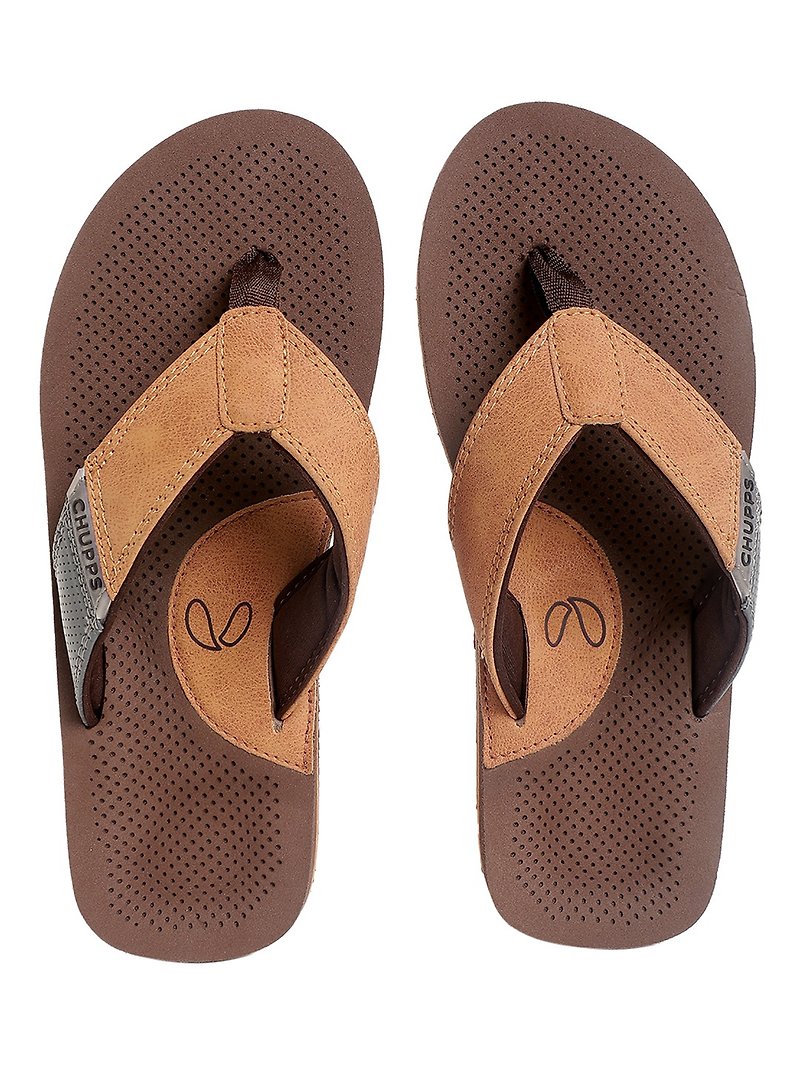 CHUPPS Grip - Light Brown - Sandals - Other Man-Made Fibers 