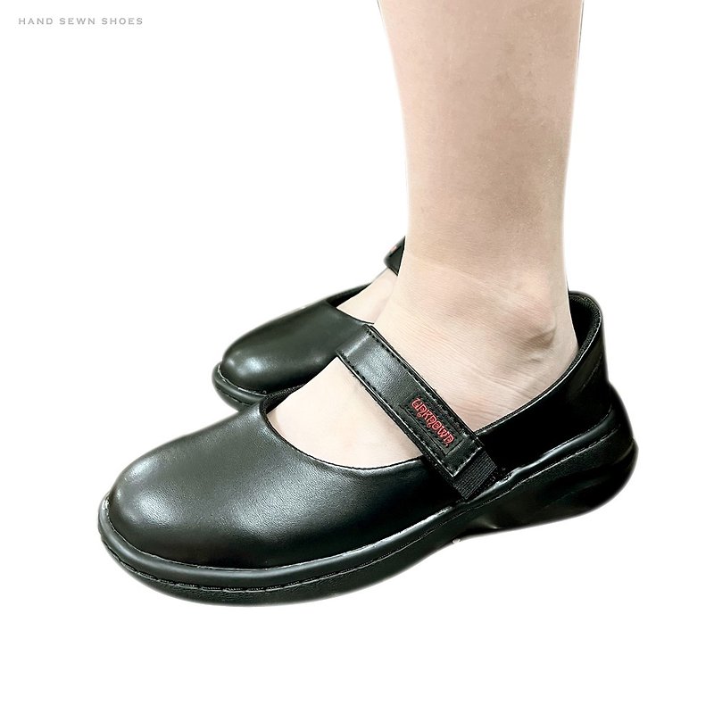 日本のメリージェーンの靴 人形の靴 革の靴 制服の靴 ロリータ小さな革の靴 おばあちゃんの靴 学生の靴 - バレエシューズ - 防水素材 多色