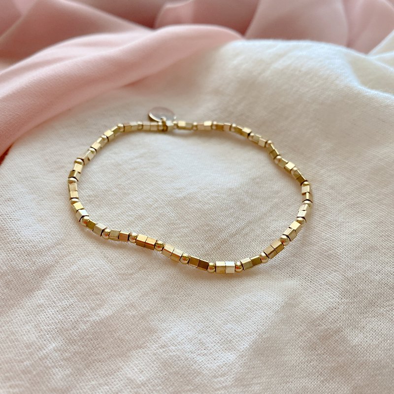 Little little - brass bracelet - Bracelets - Copper & Brass Gold