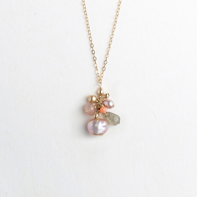 Be Girl NECKALNCES - Necklaces - Gemstone Pink