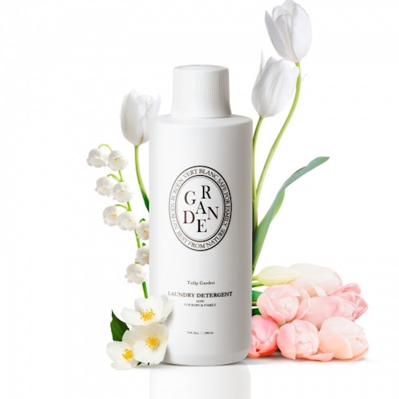 VERTBLANC 寶寶天然衣物清潔液-綠野芬芳 (1000ml) - 洗衣精/衣物清潔 - 其他材質 白色