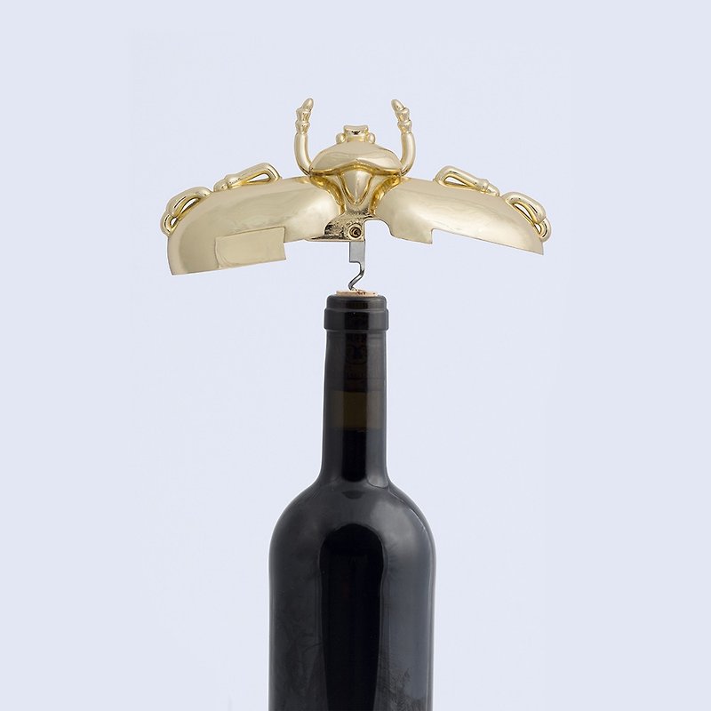 DOIY scarab wine bottle opener - ที่เปิดขวด/กระป๋อง - โลหะ สีทอง