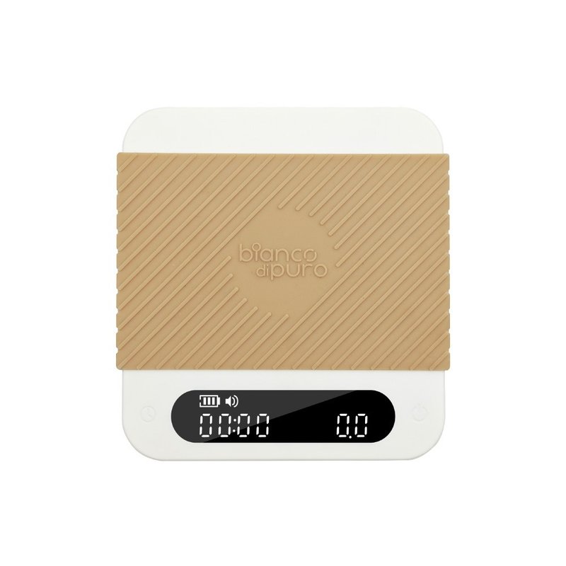 [BIANCO German BIANCO] ACHO coffee electronic scale - Coffee Pots & Accessories - Waterproof Material White