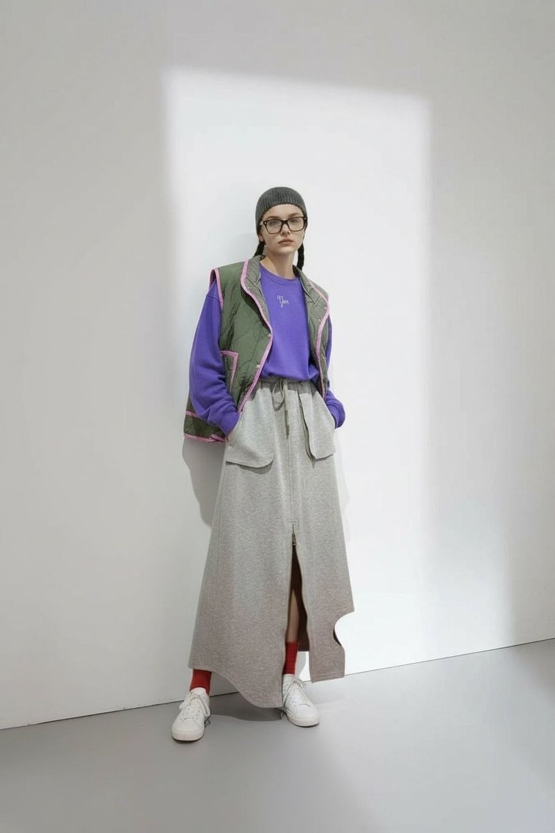 2025fw 花邊背心外套 - 女大衣/外套 - 其他材質 