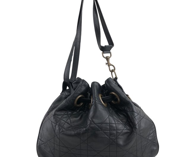 Direct from Japan, branded used bag] Christian Dior Cannage