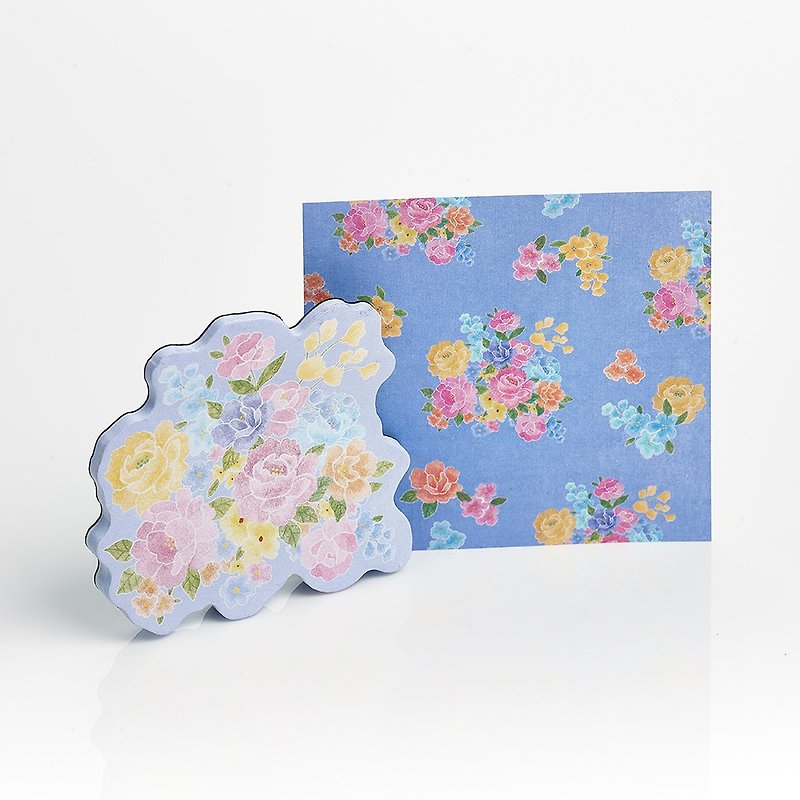 [Mr. Flower Cloth] Magnet Post-it Notes-Purple - Sticky Notes & Notepads - Other Metals Multicolor