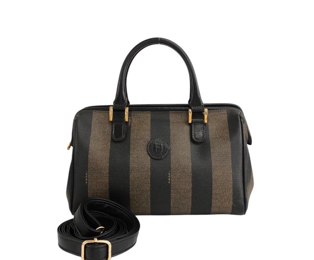 日本直送 名牌中古包 】FENDI フェンディ ペカン柄 ショルダーバッグ