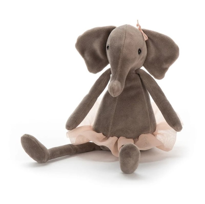 Dancing Darcey Elephant Small 跳舞小象 23cm - 公仔/玩偶 - 其他人造纖維 灰色