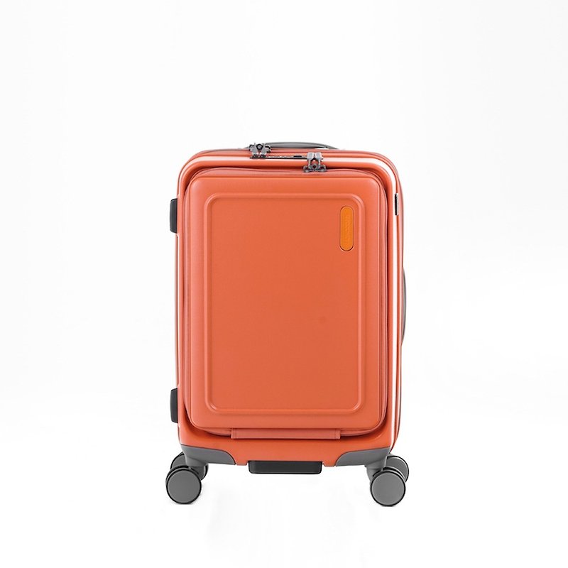 URBANITE | 34公升 21英寸4輪 TSA鎖定豎立式機艙行李箱 - 陶土色 - 行李箱/行李喼 - 聚酯纖維 橘色