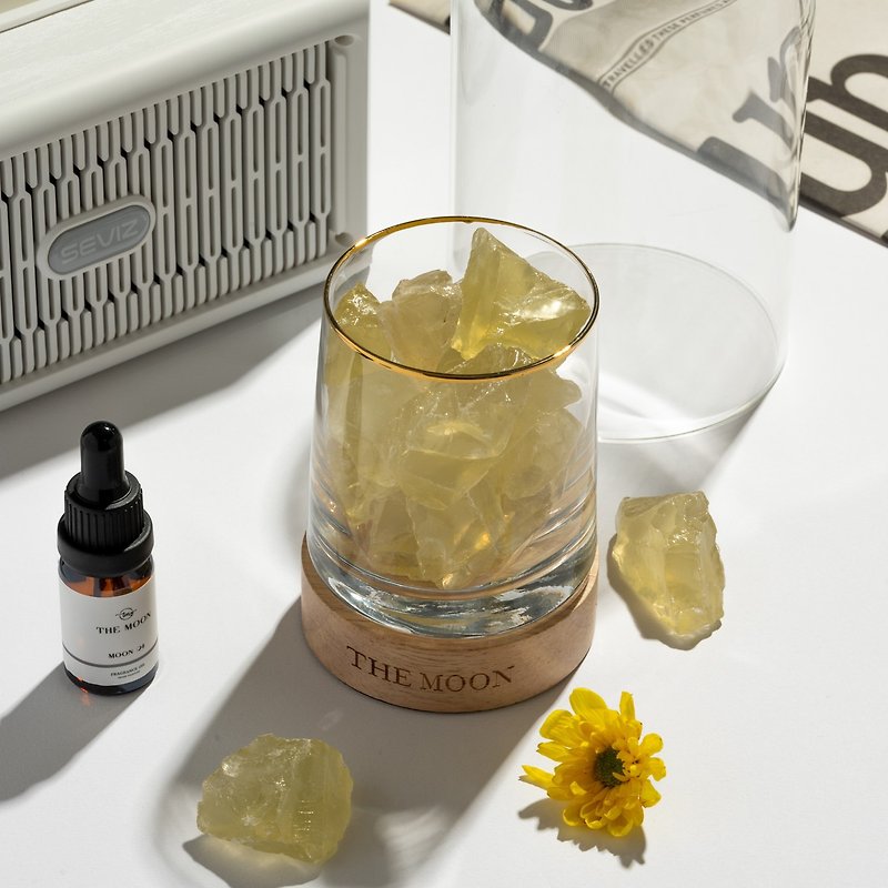 THE MOON Citrine Diffuser // Career X Wealth - Fragrances - Crystal Yellow