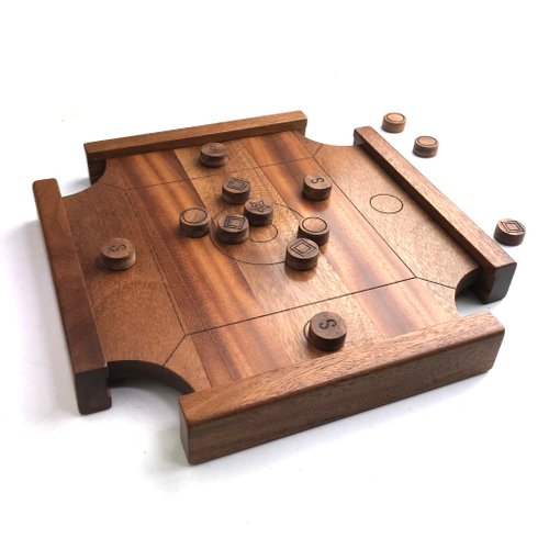 Wood & Leather Goods LIFE Wooden Carrom