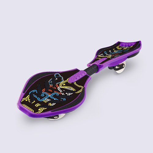 哈樂維創意休閒 哈樂維 MIT台灣製 蛇板 紫色 (附工具/背袋) 極速運動 戶外休閒