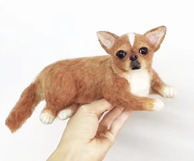 オーダーメイドペット】羊毛フェルト、うちの【オーダーメイド