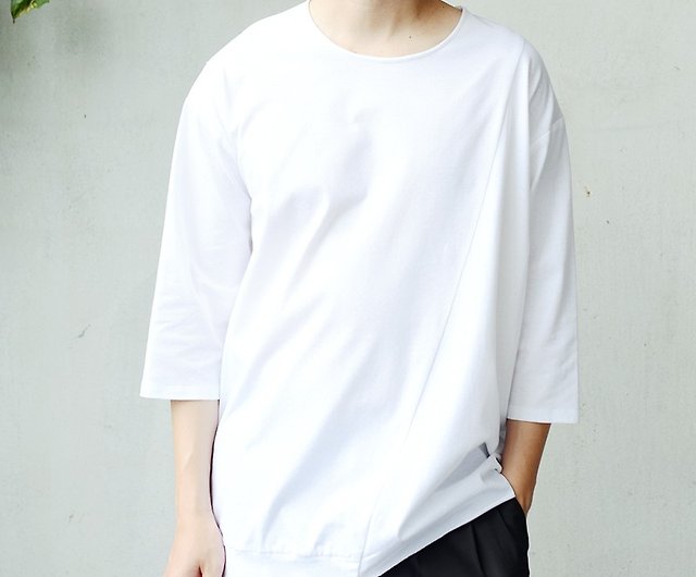 Loose Fit 3/4 Sleeve T-Shirt