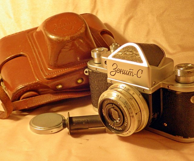 ZENIT-S ZENIT-C カメラ、INDUSTAR-50 50mm M39 レンズ付き