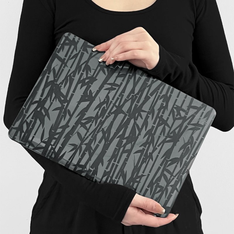閃粉竹林 Mac Book Case/保護殼 - 平板/電腦保護殼/保護貼 - 壓克力 