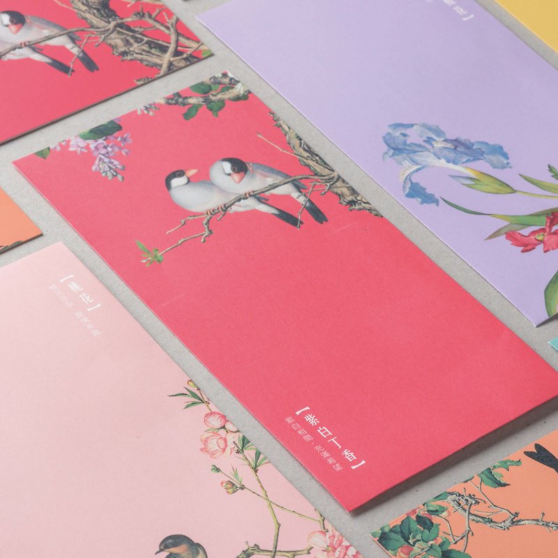 Luck Envelope Variety Pack, Immortal Blossoms, 6 Envelopes for  a set - ถุงอั่งเปา/ตุ้ยเลี้ยง - กระดาษ สีแดง