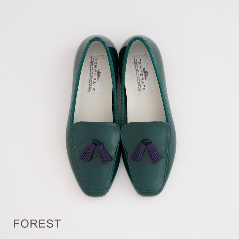 NOAH (FOREST) PVC SLIP-ON Slip-on Rain Shoes - รองเท้ากันฝน - วัสดุกันนำ้ สีเขียว