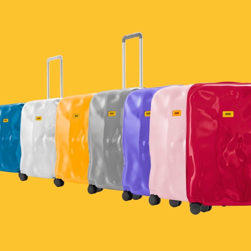 Crash Baggage TOT suitcase 26 inches purple/white/yellow/blue/red/pink/grey 7 colors - Luggage & Luggage Covers - Plastic 