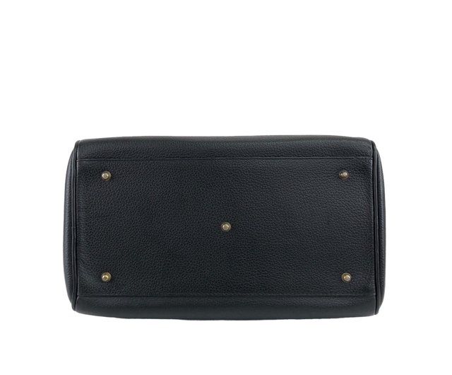 Direct from Japan, branded used bag] BURBERRY handbag, black, logo