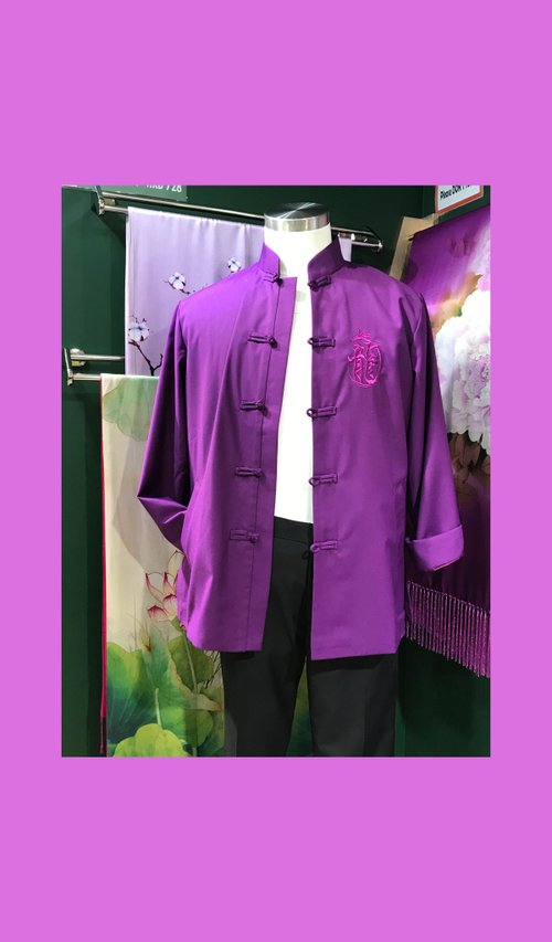Vintageqipao VINTAGE 悅裳 新式改良復古中性唐裝上衣 NS-289