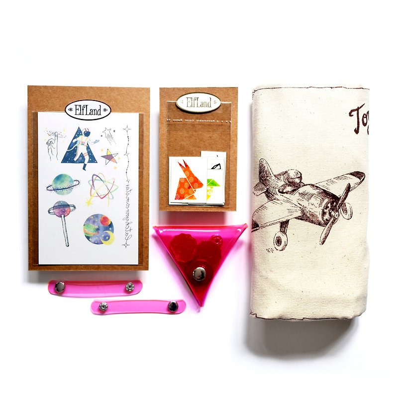 Goody Bag - ×. Childhood memories of small blessing bags. X - Temporary Tattoos - Paper Multicolor