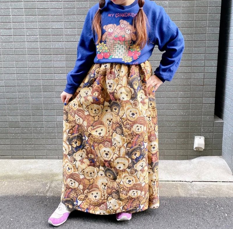 ゴブランスカート - 裙子/長裙 - 棉．麻 