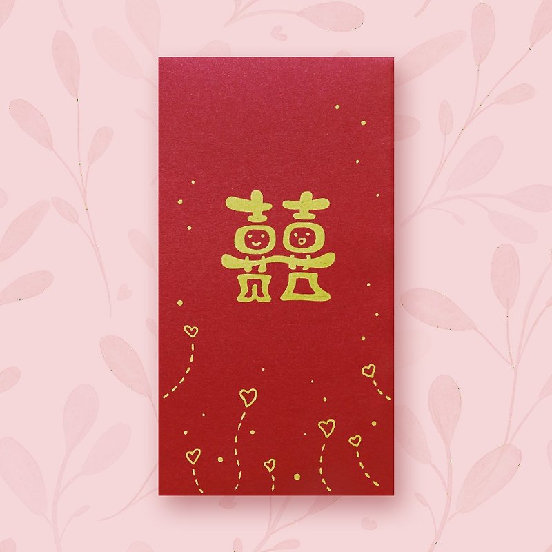 [囍_Wedding] Handmade hand-painted envelope bag red envelope bag no.1 special price - ถุงอั่งเปา/ตุ้ยเลี้ยง - กระดาษ สีแดง