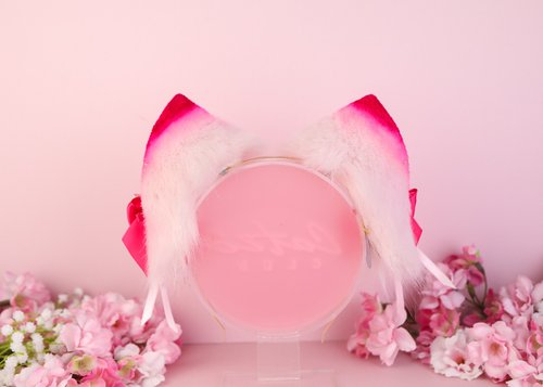 Pink Nurse Cat Ears - Shop Catzo Club Hair Accessories - Pinkoi